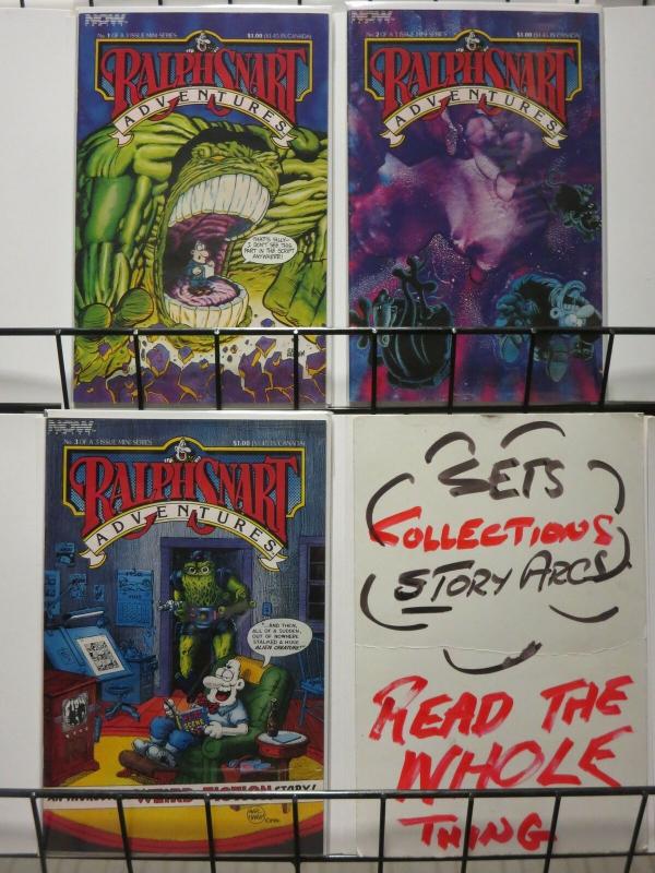 RALPH SNART ADVENTURES 1-3  The  Complete 1st Series!