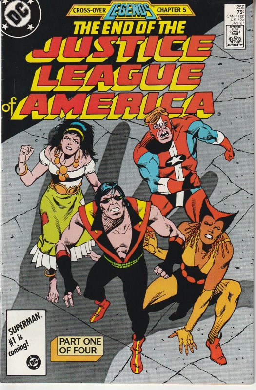 Justice League of America(vol.1) # 258  The End....?