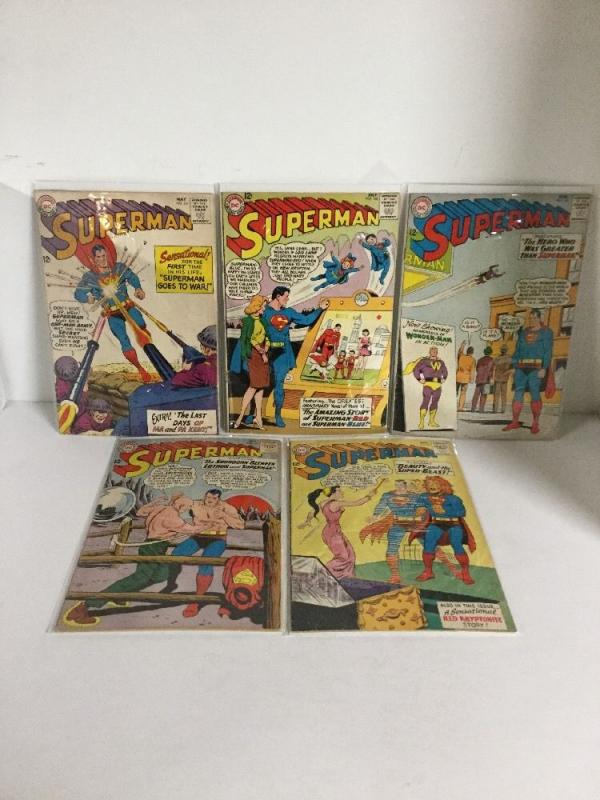 Superman 161 162 163 164 165 166 167 168 169 170 Gd+-Vg+Good+-Very Good+ 2.5-4.5