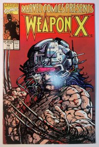 Marvel Comics Presents #79 (8.0, 1991) Weapon X Full Design