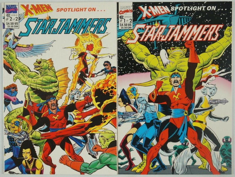 X-Men Spotlight: Starjammers #1-2 VF/NM complete series DAVE COCKRUM kavanagh