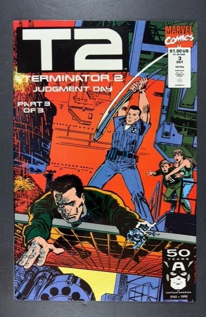 Terminator 2: Judgment Day #3 Direct Edition (1991)