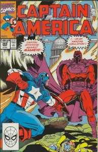 Captain America #368 ORIGINAL Vintage 1990 Marvel Comics Magneto