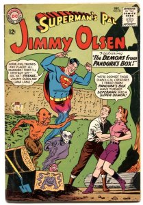 Superman's Pal Jimmy Olsen #81 1964- horror cover VG