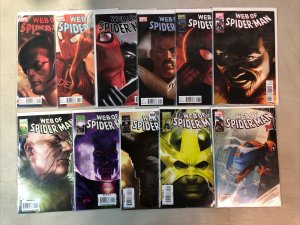 Web Of Spider-Man 2nd series (2009) #1-5 7-12 (VF+/NM) Near Complete Set Marvel