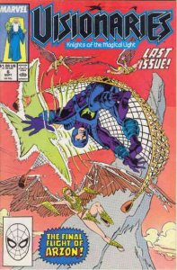 Visionaries #6 FN ; Marvel | Last Issue