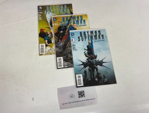 3 Batman Superman DC Comics books #1 2 3 Pak 70 RC12