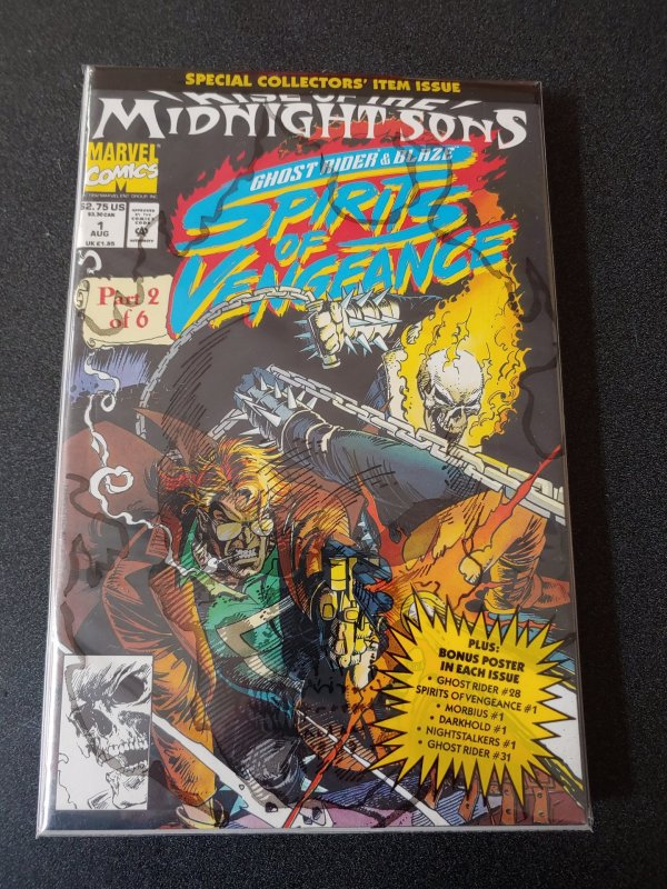 ​GHOST RIDER SPIRITS OF VENGEANCE #1 NM SEALED BAG EDITION