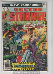 DOCTOR STRANGE (1974 MARVEL) #21 FN A03388