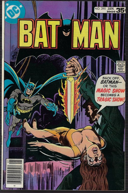 Batman #295 (DC, 1977) VF+