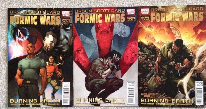 FORMIC WARS : BURNING EARTH - Three (3) Issue Lot - #1, #2, and #4