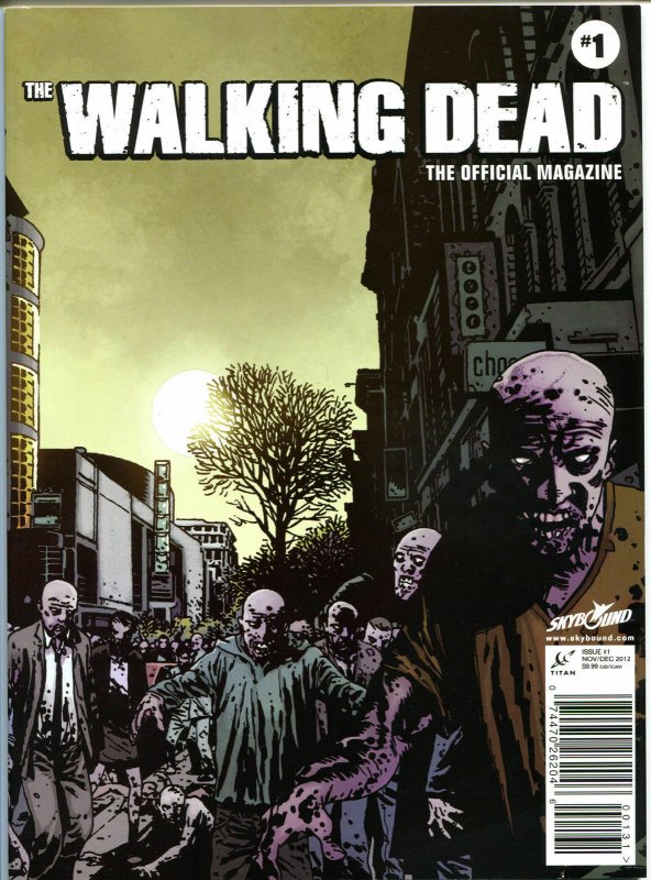 WALKING DEAD MAGAZINE #1, NM, Zombies, Kirkman, 2012, more TWD & Horror in store