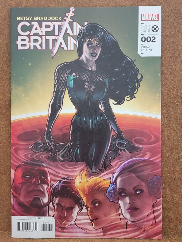 Betsy Braddock: Captain Britain #2 Variant Cover (2023)