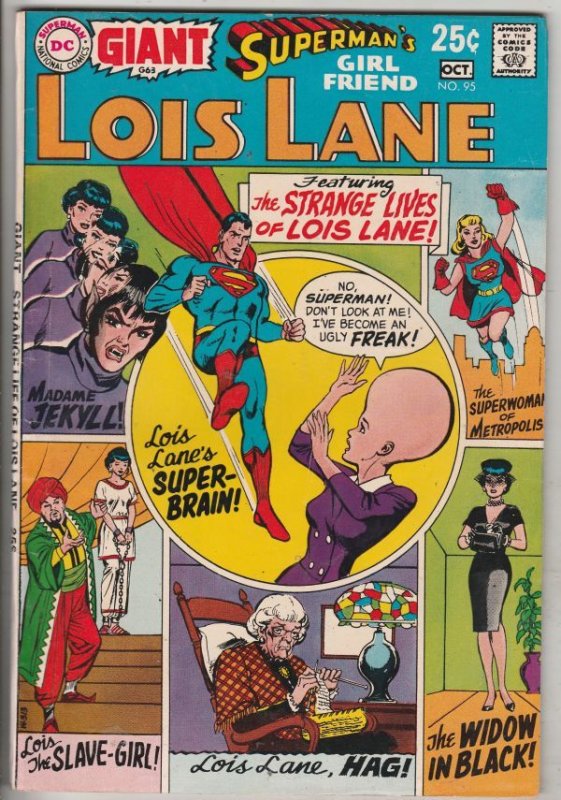 Lois Lane, Superman's Girlfriend  #95 (Oct-69) FN/VF+ High-Grade Superman, Lo...