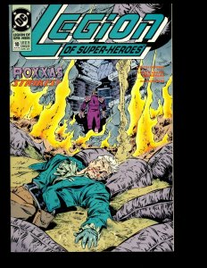 12 Legion Of Super-Heroes DC Comics #1 2 3 4 5 6 7 8 9 10 11 '90 Fantasy GK33