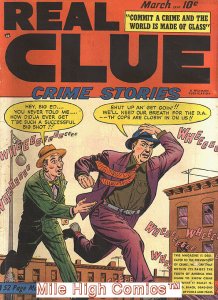 REAL CLUE CRIME STORIES (VOL. 5) (1950 Series) #1 Very Good Comics Book