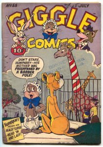Giggle #55 1948- Superkatt- Golden Age funny Animals- VG