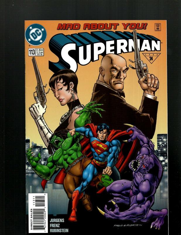 12 Superman DC Comics # 104 105 106 107 108 109 110 111 112 113 114 115 J408