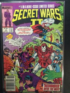 Secret Wars II #5 Newsstand Edition (1985)