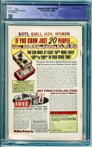 The Amazing Spider-Man #5 (1963) CGC Restored 7.5 bottom edge trimmed