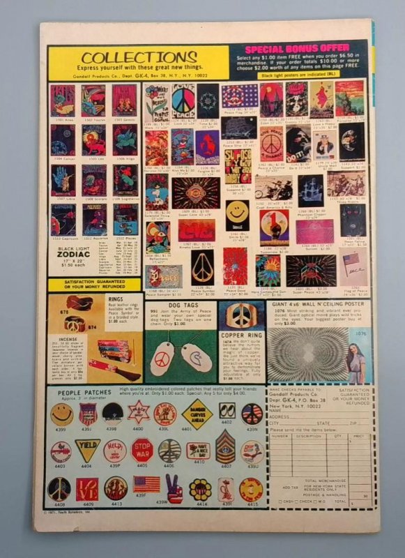 Yosemite Sam and Bugs Bunny #8, VG/FN Whitman, 1972