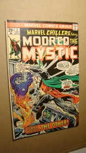 MARVEL CHILLERS 2 MODRED THE MYSTIC 2ND APPEARANCE *SOLID COPY* HORROR
