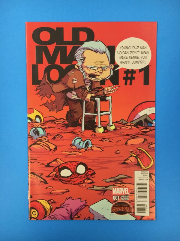 Old Man Logan #1 Skottie Young Variant (2015)