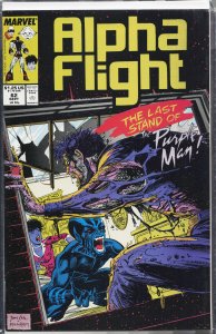Alpha Flight #62 (1988) Alpha Flight