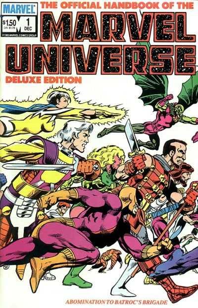 Official Handbook of the Marvel Universe (1985 series) #1, VF (Stock photo)