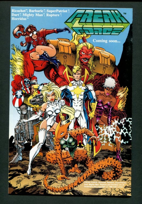 Savage Dragon #1 #2 (SET )  8.0 VFN / Eric Larsen /  June 1993