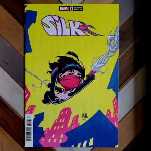 SILK #1 (Marvel 2021) HIGH GRADE 1st SAYA +Kasha, Skottie Young Variant