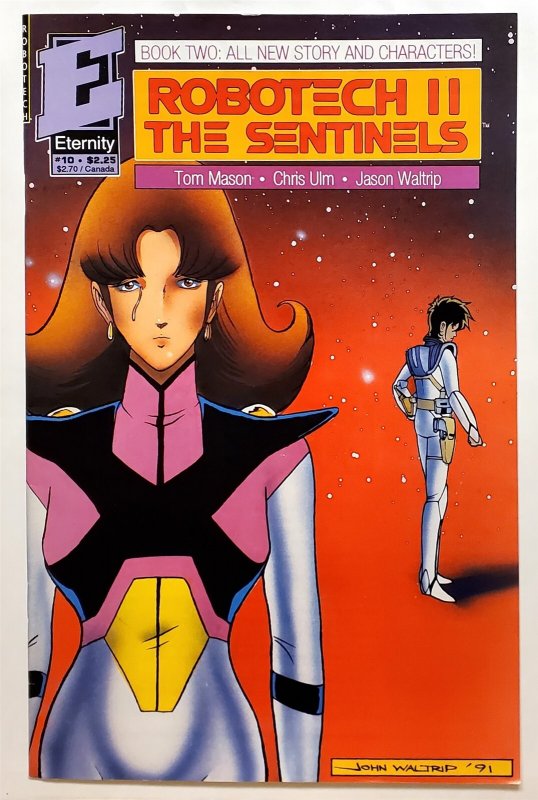 Robotech II: The Sentinels Book II #10 (Nov 1991, Eternity) 6.5 FN+