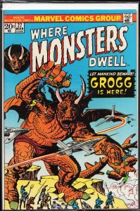 Where Monsters Dwell #27 (1974) Grogg