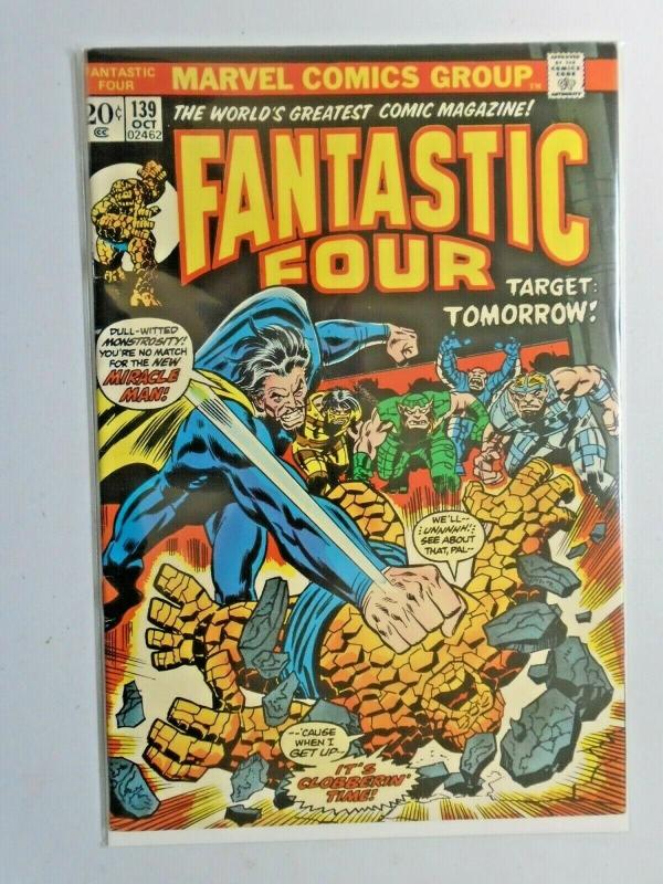 Fantastic Four #139 1st Series water damage 5.0 (1973)