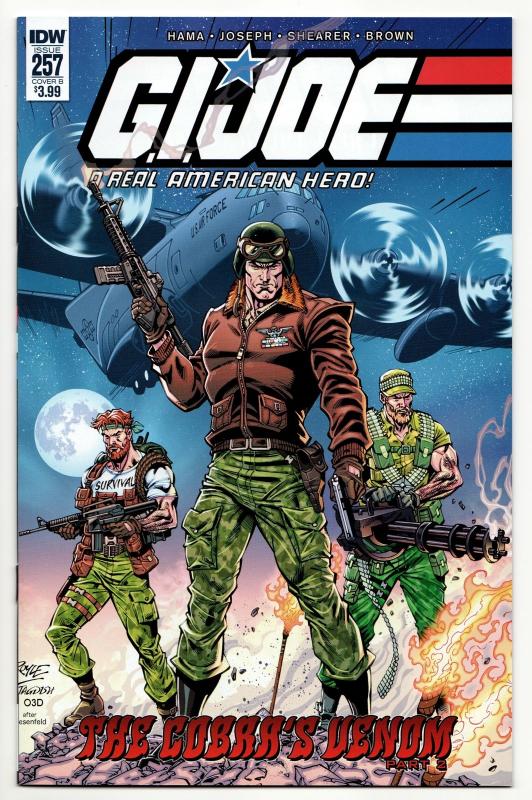 GI Joe A Real American Hero #257 Cvr B (IDW, 2018) NM