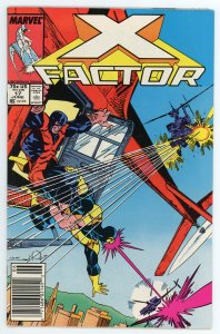 X-Factor #17 (1986 v1) Newsstand Louise & Walt Simonson 1st Rictor VF