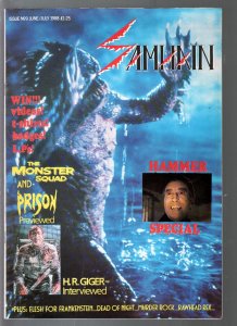 MAG: Samhain #9 6/1988-UK horror fanzine-Hammer Studios-Monster Squad-VF