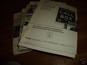 Storm Data- 1993 (11 issues) NOAA