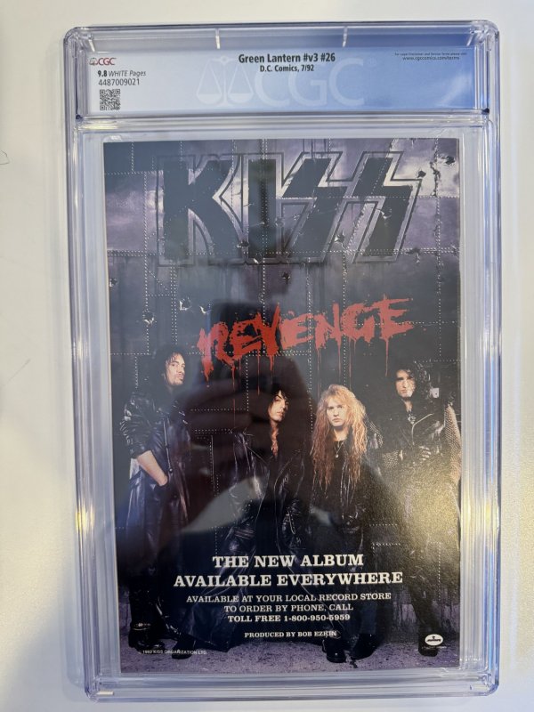 Green Lantern #26 CGC 9.8 DC ( 1992)