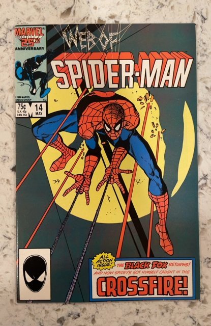 Web of Spider-Man #14 Direct Edition (1986)