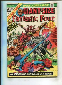 GIANT-SIZE FANTASTIC FOUR #3 (6.0) FOUR HORSEMEN!! 1974