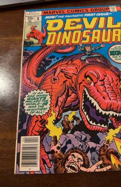 Devil Dinosaur 1 Marvel 1978 First Moon Boy Jack Kirby