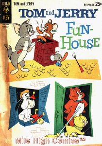 TOM AND JERRY (1962 Series)  (GOLD KEY) #214 Very Good Comics Book