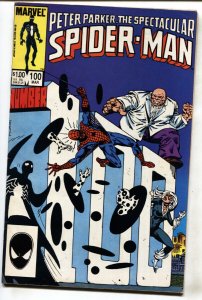 Spectacular Spider-Man #100--1985--Spot--COMIC BOOK