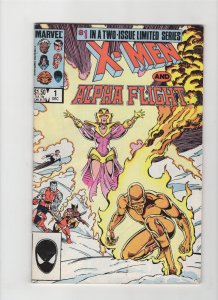 X-Men & Alpha Flight #1 (1985 Marvel Comics) 