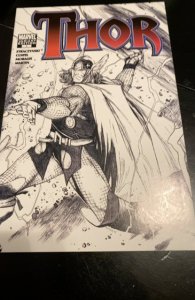 Thor #1 (Sep 2007, Marvel) Pencil Sketch Variant Coipel Straczynski