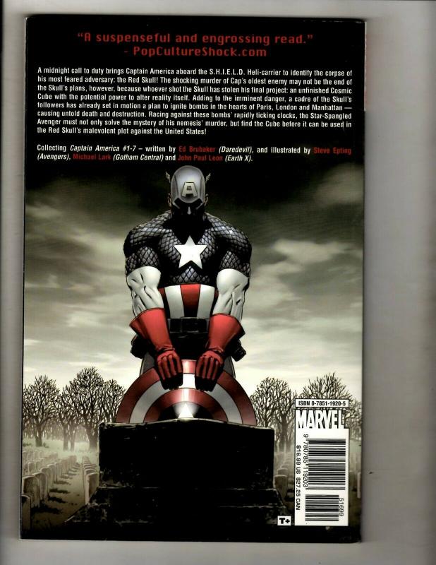 Captain America Winter Soldier Marvel Comics TPB Graphic Novel Comic Book V1 GK1