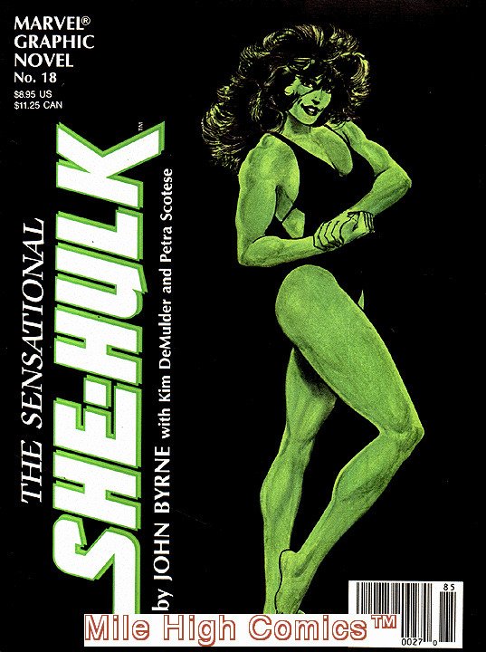SHE-HULK GN (1985 Series) #1 2ND PRINT Very Fine