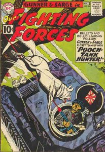 Our Fighting Forces #63 POOR ; DC | low grade comic October 1961 Gunner Sarge