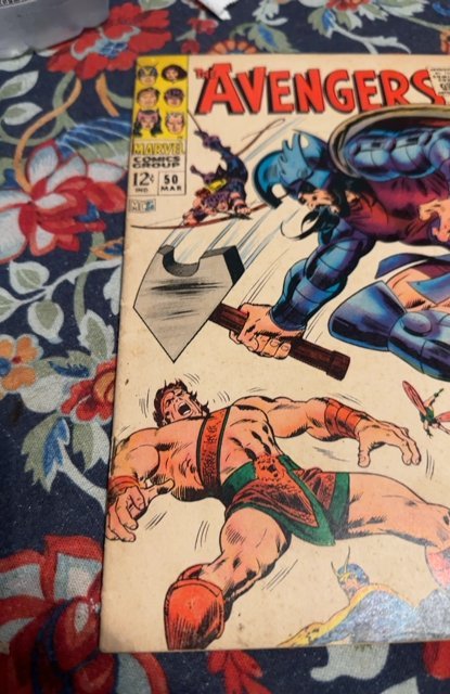 The Avengers #50 (1968)to tame a titan  Pluto